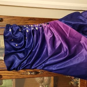 ♥️ Deb Purple & Pink Ombré Prom Dress